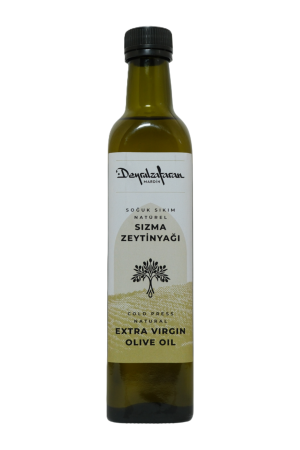 Soğuk Sıkım Naturel Sızma Zeytinyağı (500 ML)