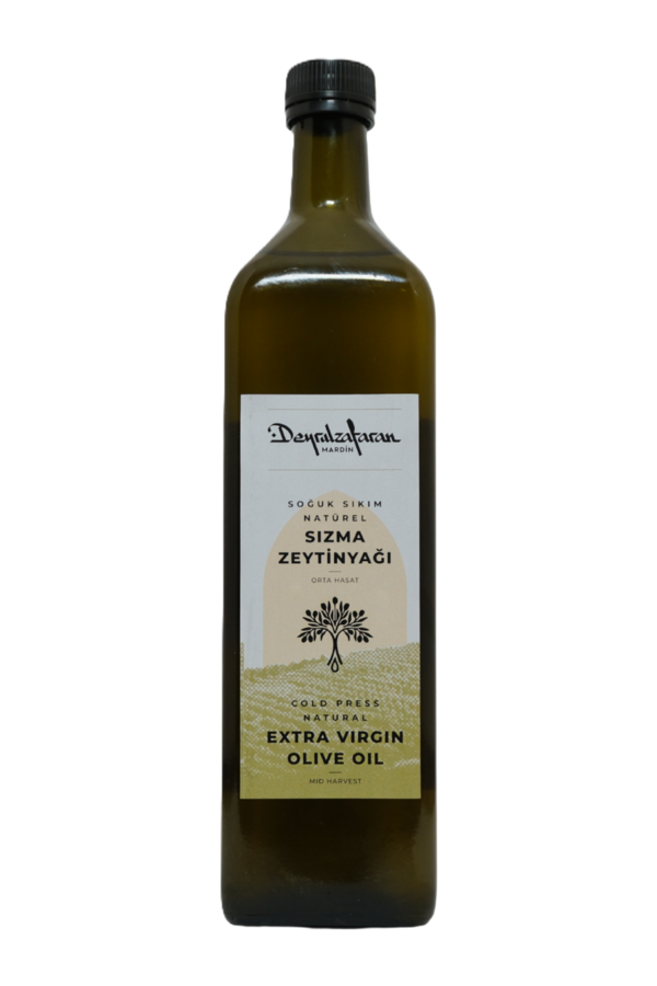 Soğuk Sıkım Naturel Sızma Orta Hasat Zeytinyağı (1 LT)