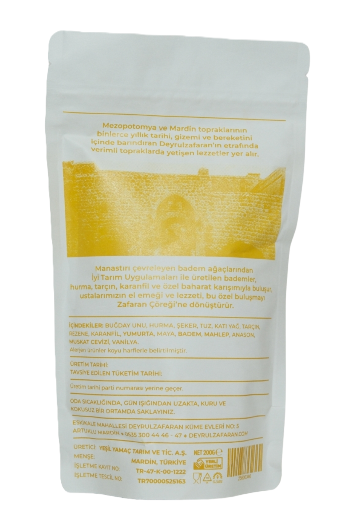 Süryani Çöreği ( Paket 200 gr. )