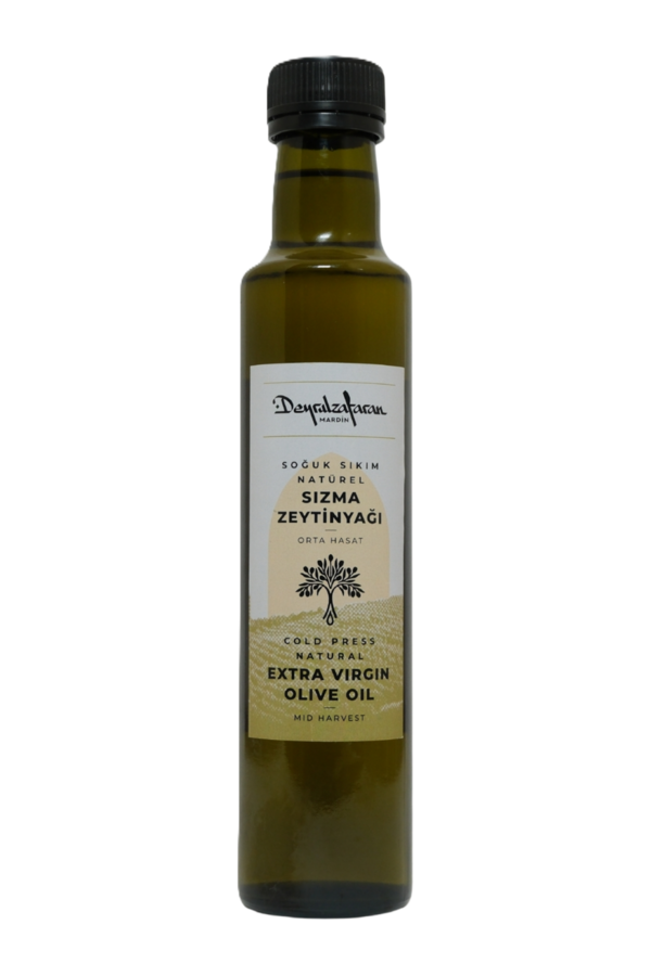 Soğuk Sıkım Naturel Sızma Orta Hasat Zeytinyağı (250 ML)