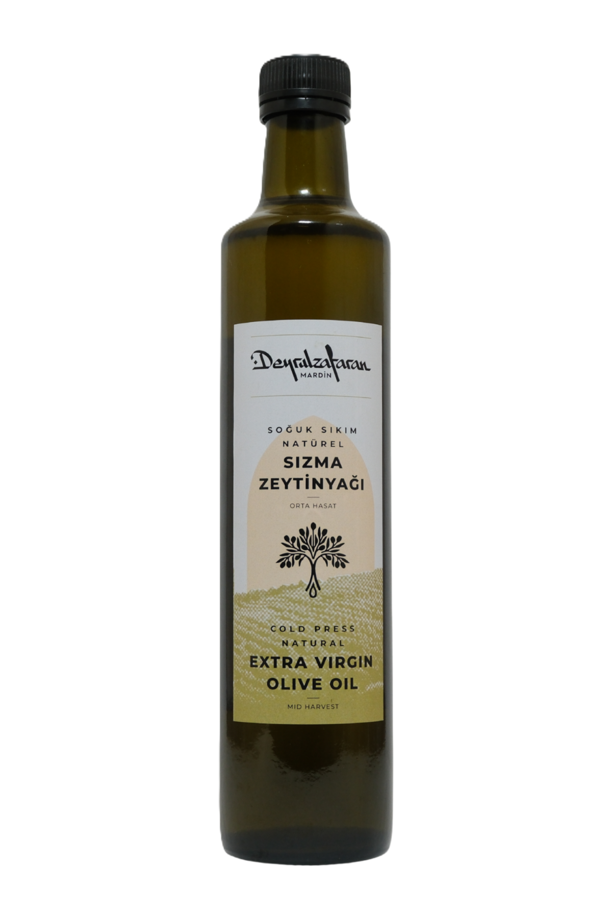 Soğuk Sıkım Naturel Sızma Orta Hasat Zeytinyağı  (500 ML)